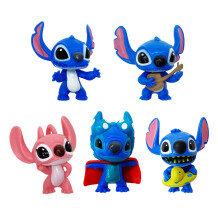 Набор фигурок Disney: Lilo & Stitch: Stitch and Angel (5 шт.), (129758)