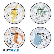 Набор тарелок ABYstyle: Pokemon: Pokemons, (76667)