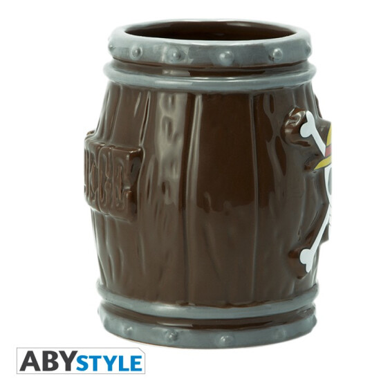 3D кружка ABYstyle: One Piece: Barrel, (28406) 3