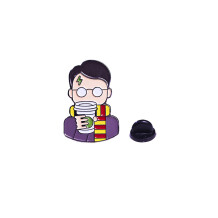 Металлический значок (пин) Harry Potter: With cup, (10673)