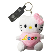 Мягкая игрушка-брелок Hello Kitty: Kitty (Light Pink), (129621)