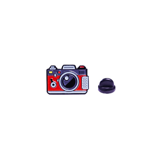 Металлический значок (пин) Camera for Photography (Red &Blue), (11061)