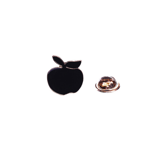 Металевий значок (пін) Black Apple, (11260)