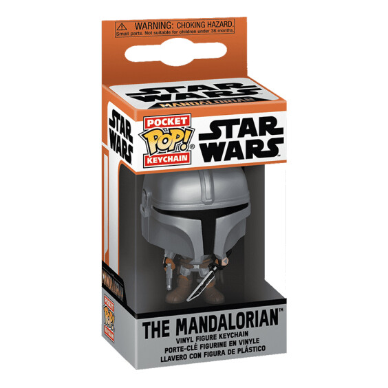 Брелок Funko Pocket POP!: Keychain: Star Wars: The Mandalorian: The Mandalorian, (76546) 3