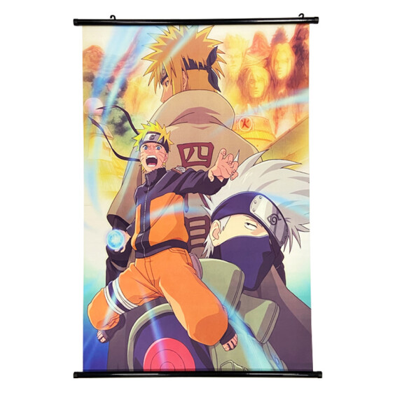 Постер Naruto: Naruto, Kakashi and Minato, (400478)