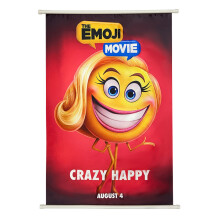Постер The Emoji Movie: Smiler: «Crazy Happy», (400323)