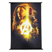 Постер Marvel: Avengers: Wanda, Vision, War Machine and Falcon, (400505)