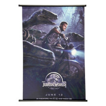 Постер Jurassic World: Owen Grady and Velociraptors, (400511)