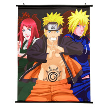 Постер Naruto: Naruto, Kushina and Minato, (400562)
