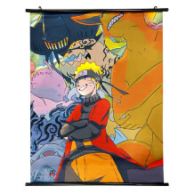 Постер Naruto: Naruto w/ Shukaku and Kurama, (400569)