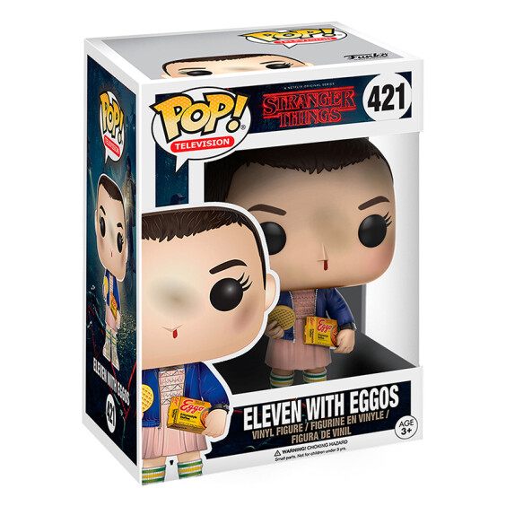 Фігурка Funko POP!: Television: Stranger Things: Eleven w/ Eggos, (13318) 3