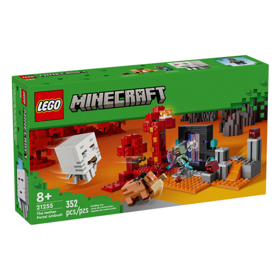 Конструктор LEGO: Minecraft: The Nether Portal Ambush, (21255) 7