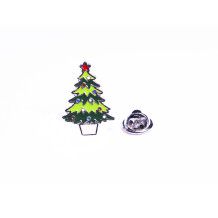 Металевий значок (пін) Christmas Tree, (11803)