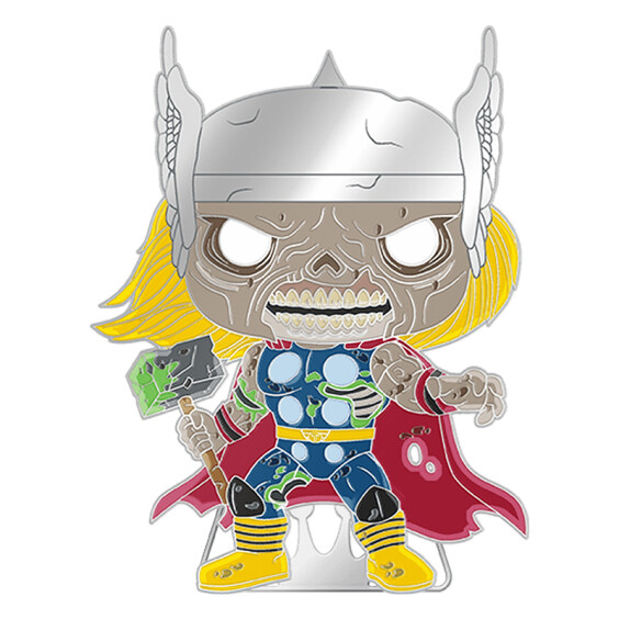 Фігурка Funko POP!: Pin: Marvel: Zombies: Zombie Thor (Glows in the Dark), (47104) 2