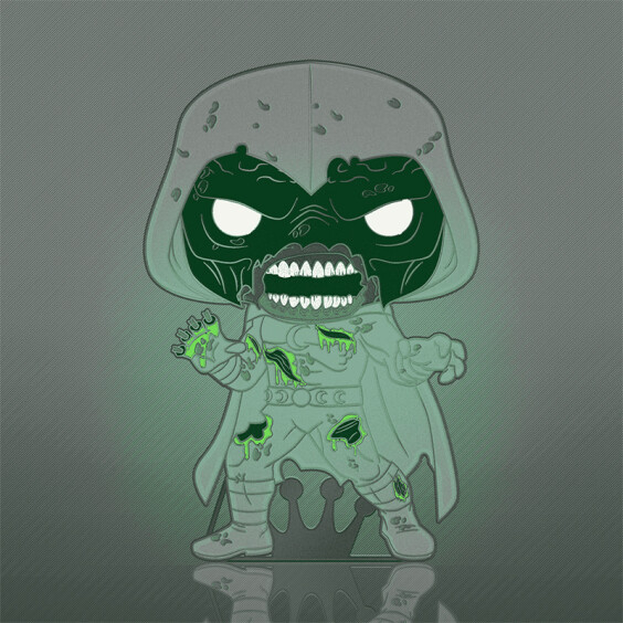 Фигурка Funko POP!: Pin: Marvel: Zombies: Zombie Moon Knight (Glows in the Dark), (47105) 3