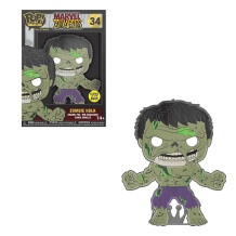 Фигурка Funko POP!: Pin: Marvel: Zombies: Zombie Hulk (Glows in the Dark), (47107)