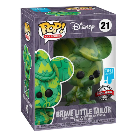 Фигурка Funko POP!: Art Series: Disney: Mickey Mouse: Brave Little Tailor (Special Edition), (55078) 3