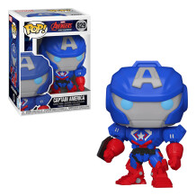 Фігурка Funko POP!: Marvel: Avengers: Mech Strike: Captain America, (55233)