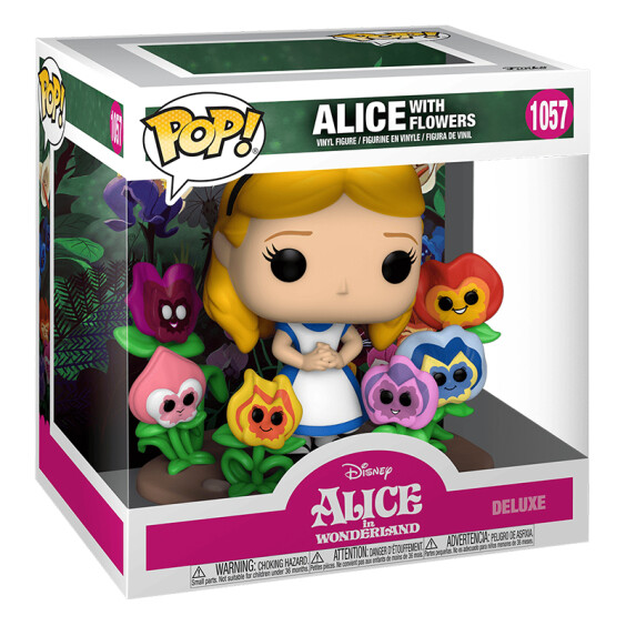 Фігурка Funko POP!: Deluxe: Disney: Alice in Wonderland: 70th Anniversary: Alice w/ Flowers, (55733) 3