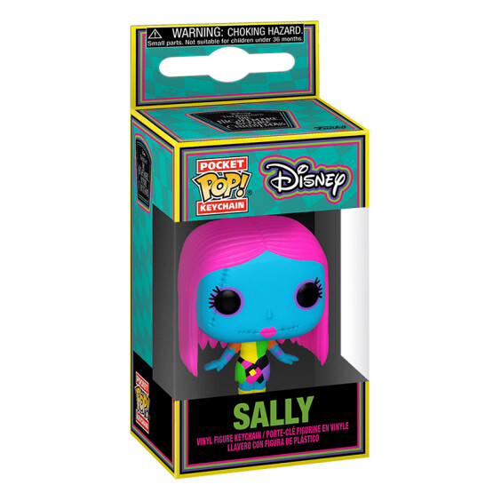 Брелок Funko Pocket POP!: Keychain: Disney: The Nightmare Before Christmas: Sally (Black Light), (63968) 3