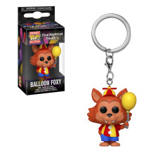 Брелок Funko Pocket POP!: Keychain: Five Nights at Freddy’s: Balloon Foxy, (67631)
