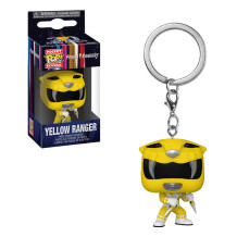 Брелок Funko Pocket POP!: Keychain: Power Rangers: 30th Anniversary: Yellow Ranger, (72153)