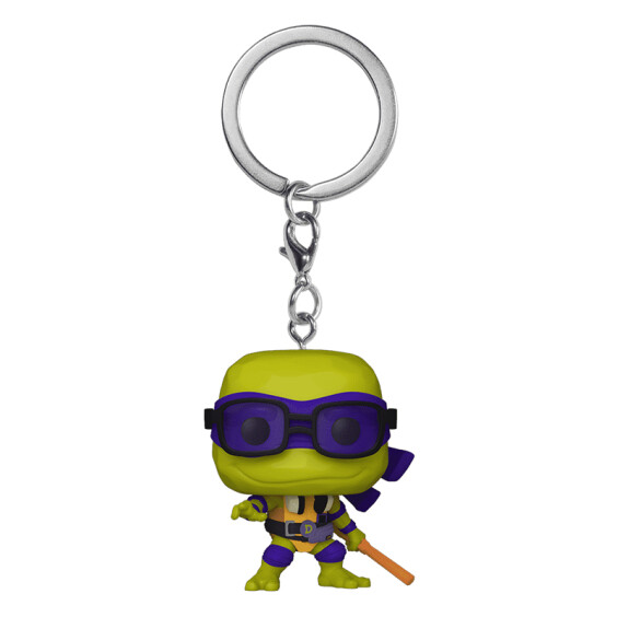 Брелок Funko Pocket POP!: Keychain: Teenage Mutant Ninja Turtles: Mutant Mayhem: Donatello, (72329) 2