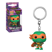 Брелок Funko Pocket POP!: Keychain: Teenage Mutant Ninja Turtles: Mutant Mayhem: Michelangelo, (72330)