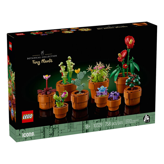 Конструктор LEGO: Icons: Botanical Collection: Tiny Plants, (110329) 6