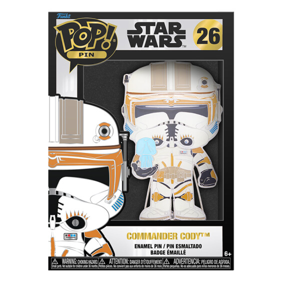 Фігурка Funko POP!: Pin: Star Wars: Commander Cody, (417090) 4