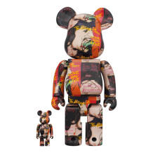 *Original* Be@rbrick: Andy Warhol: The Rolling Stones: Love You Live (Set) (100% & 400%), (608389)