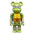 *Original* Be@rbrick: Teenage Mutant Ninja Turtles: Donatello (Chrome) (Set) (100% & 400%), (609416) 2