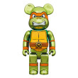 *Original* Be@rbrick: Teenage Mutant Ninja Turtles: Michelangelo (Chrome) (Set) (100% & 400%), (609942) 3