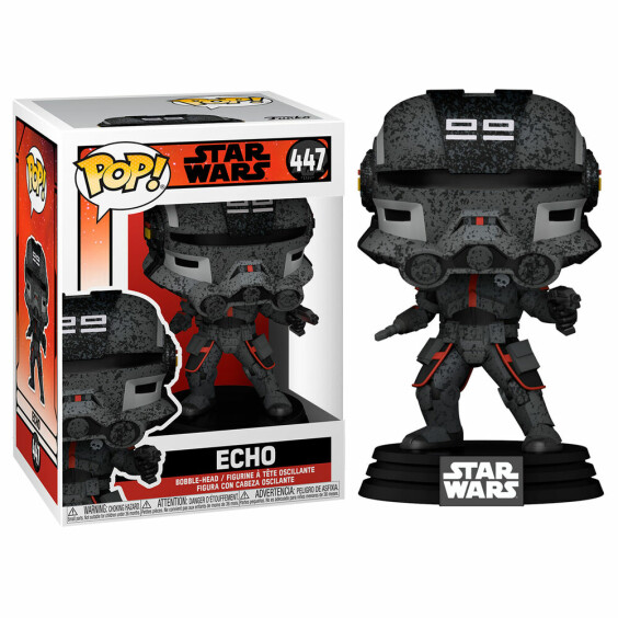 Фигурка Funko POP! Star Wars Bad Batch: Echo, (55504)