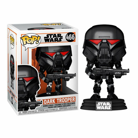 Фигурка Funko POP! Star Wars: Mandalorian Dark Trooper, (58289)