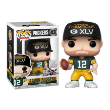 Фігурка Funko POP! NFL Packers: Aaron Rodgers (SB Champions XLV), (44658)