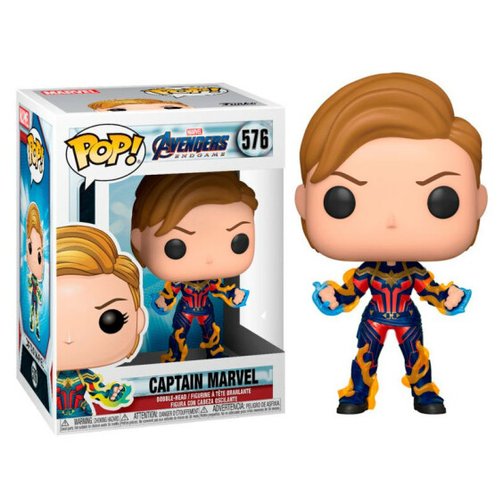 Фигурка Funko POP! Endgame: Captain Marvel w/ New Hair, (45143)