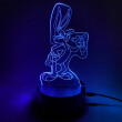 Акриловый светильник Looney Tunes: Bugs Bunny, (44621)