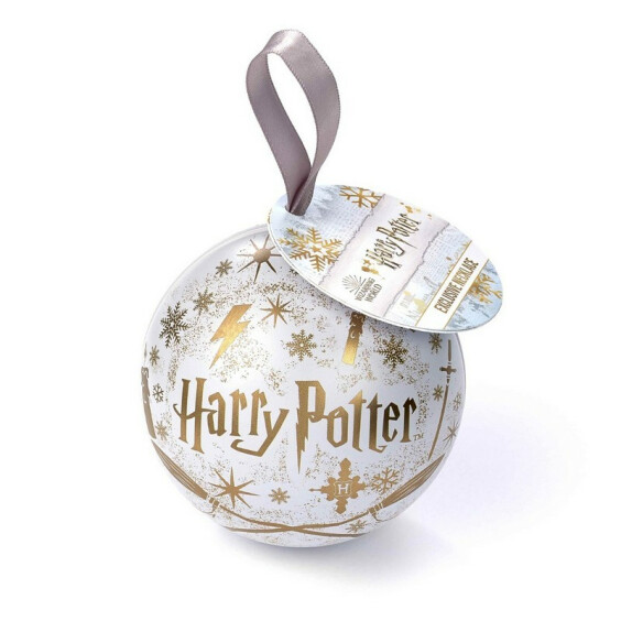 Белый Новогодний шар с украшением Harry Potter, (44449)