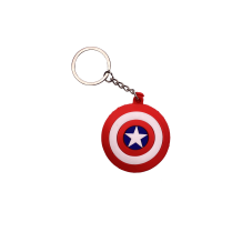 Брелок двухсторонний Marvel: Captain America Logo, (9701)