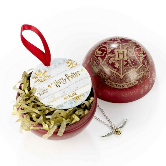 Красный Новогодний шар с украшением Harry Potter, (444599) 2