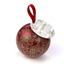 Червона Новорічна куля з прикрасою Harry Potter, (444599)