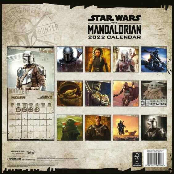 Календарь Pyramid (2022): Star Wars (The Mandalorian), (757909) 3