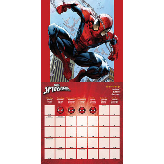 Календар Pyramid (2022): Marvel (Spiderman), (757915) 2