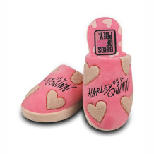 Тапочки Harley Quinn Cosy: Hearts Pink (38-41), (93002)