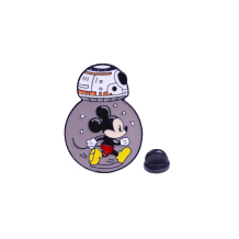 Металлический значок (пин) Star Wars: Mickey Mouse in a BB-8, (10534)