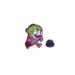 Металлический значок (пин) DC: Joker with pumpkin, (11936)