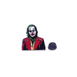 Металлический значок (пин) DC: Joker "Put on a Happy Face", (111270)