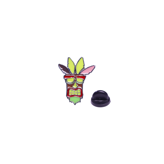 Металлический значок (пин) Crash Bandicoot: Aku Aku, (10941)