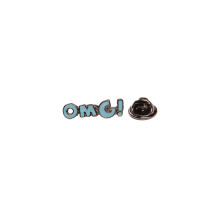 Металевий значок (пін) Logo "OMG", (11223)